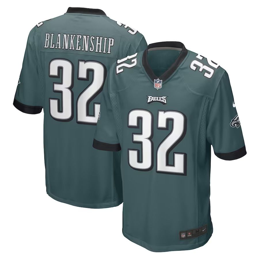 Men Philadelphia Eagles #32 Reed Blankenship Nike Midnight Green Game Player NFL Jersey